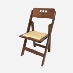 wood folding chair