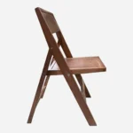 wood folding chair