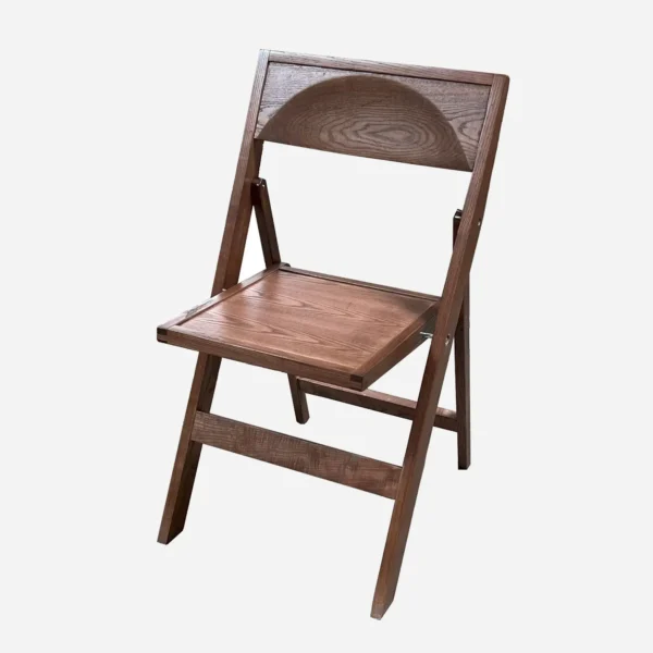 wood folding chair